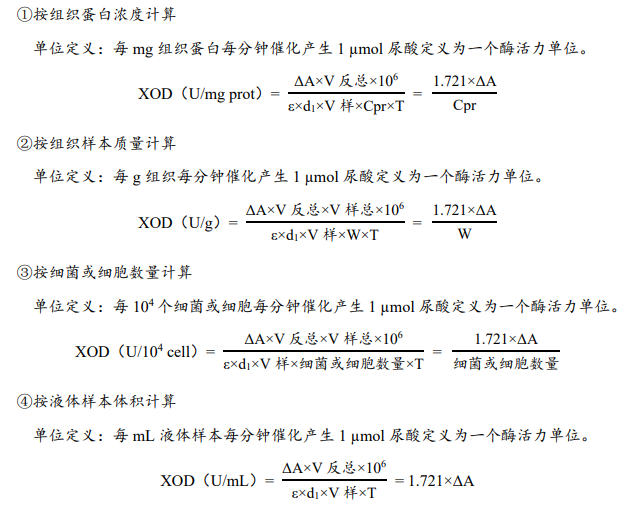 黃嘌呤氧化酶(XOD)活性檢測試劑盒圖2 黃嘌呤氧化酶(XOD)活性檢測試劑盒圖2